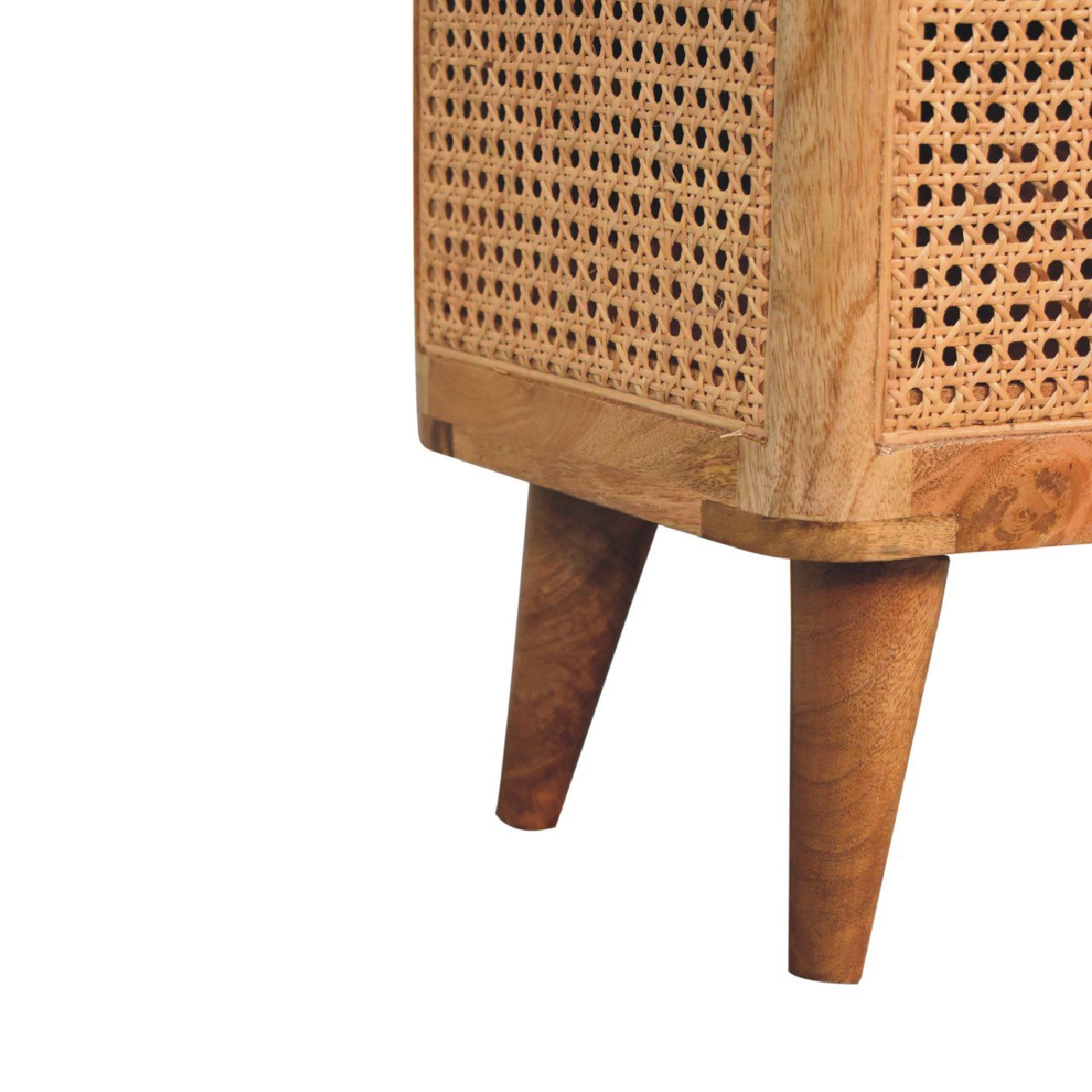 Larissa - Lid Up Storage Stool - Oak