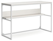 Signature Design by Ashley® Deznee - White - 48" Home Office Desk | Meri Furniture