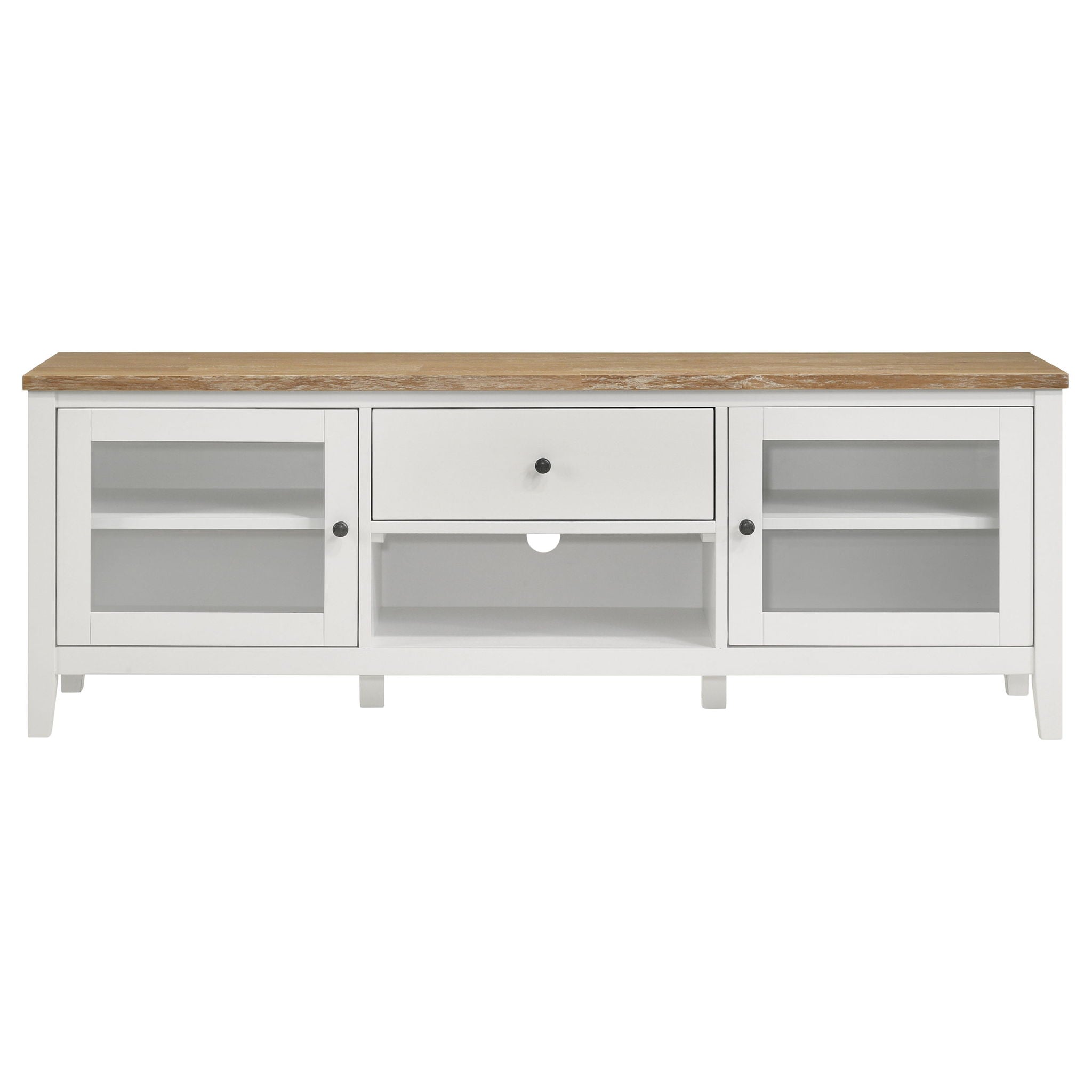Evanston - 3 Piece 67" TV Stand - White