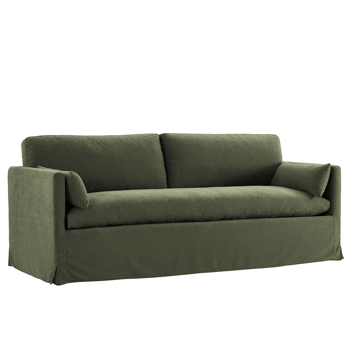 Wellfleet 85" Slipcovered Fabric Sofa by Modway