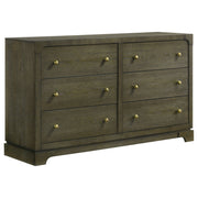 Coaster Fine Furniture Gran Park - 6-Drawer Dresser Cabinet - Dark Cocoa | Meri Furniture