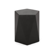 Side Table With Geometric Design