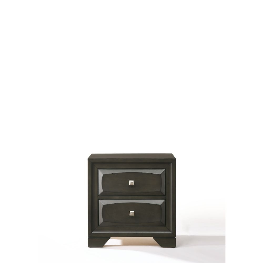 ACME Soteris - Nightstand - Antique Gray | Meri Furniture