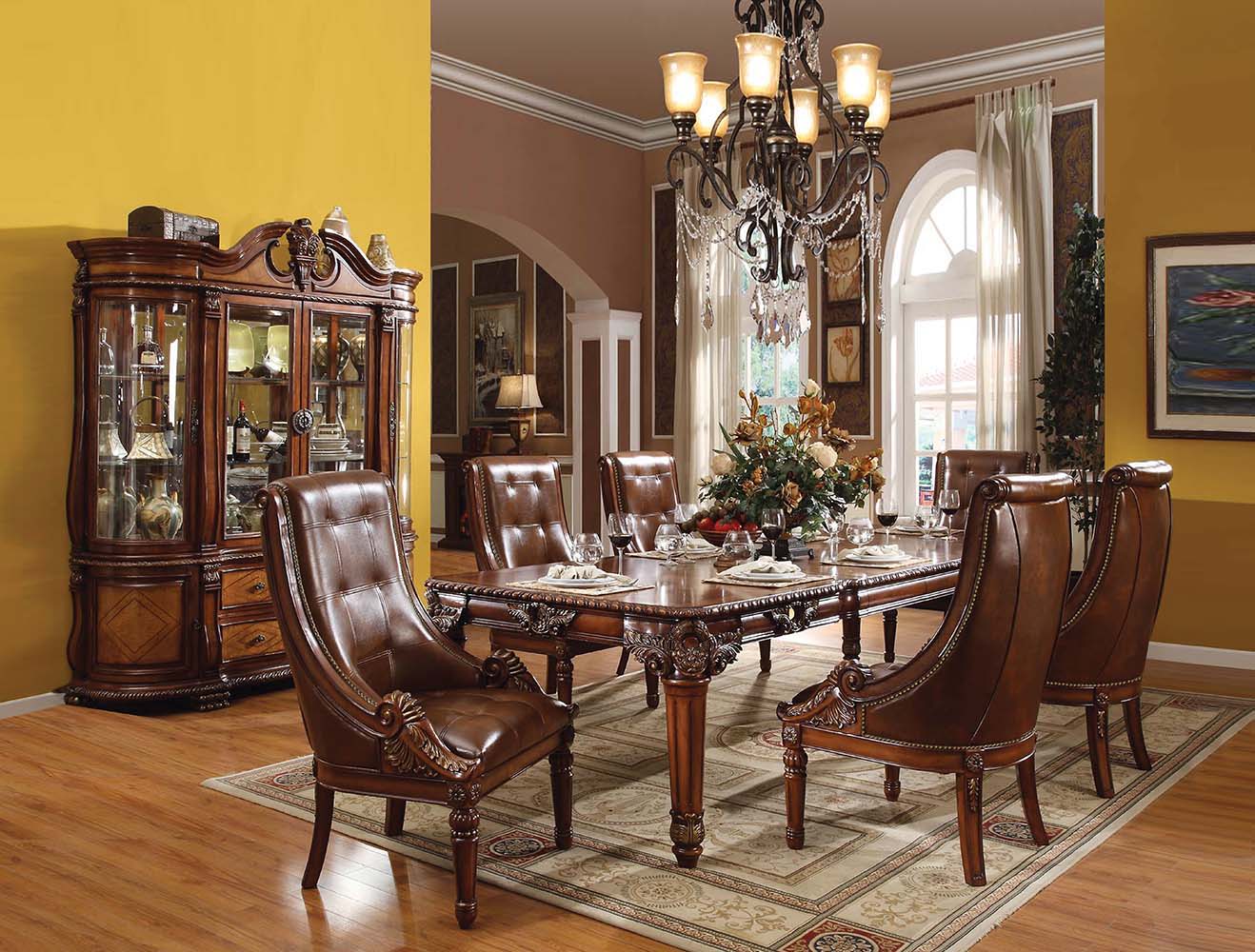 ACME Winfred - Hutch & Buffet - Cherry | Meri Furniture