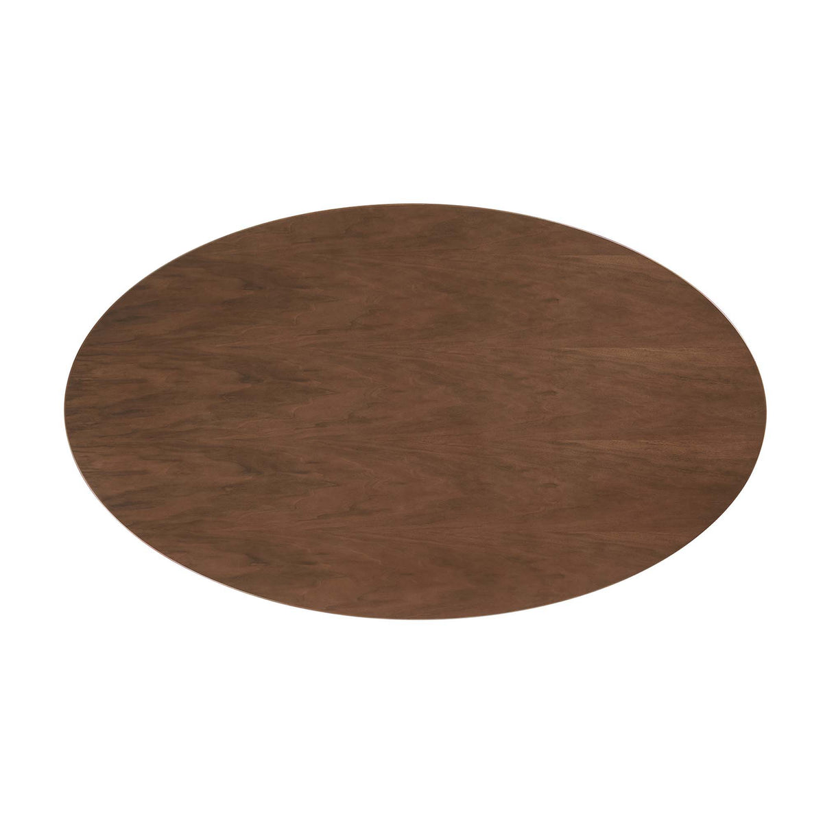 Lippa 60" Oval Walnut Wood Dining Table by Modway