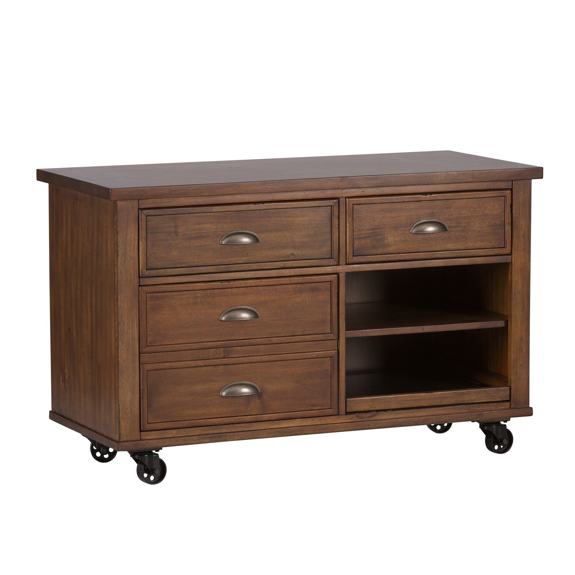 Liberty Furniture Arlington House - Credenza - Dark Brown | Meri Furniture