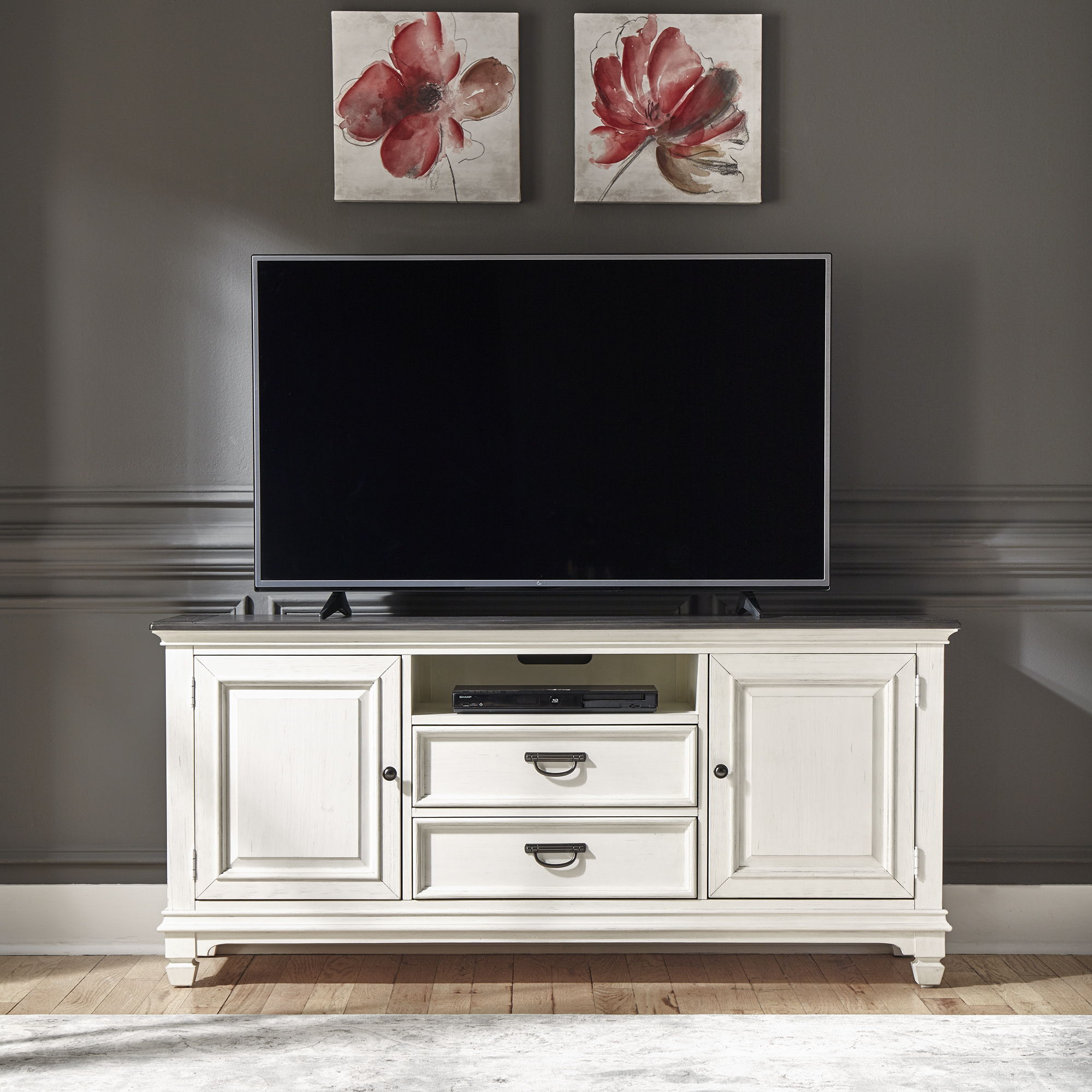 Liberty Furniture Allyson Park - TV Console | Meri Furniture