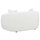 Isabella - Faux Sheepskin Upholstered Sofa Set