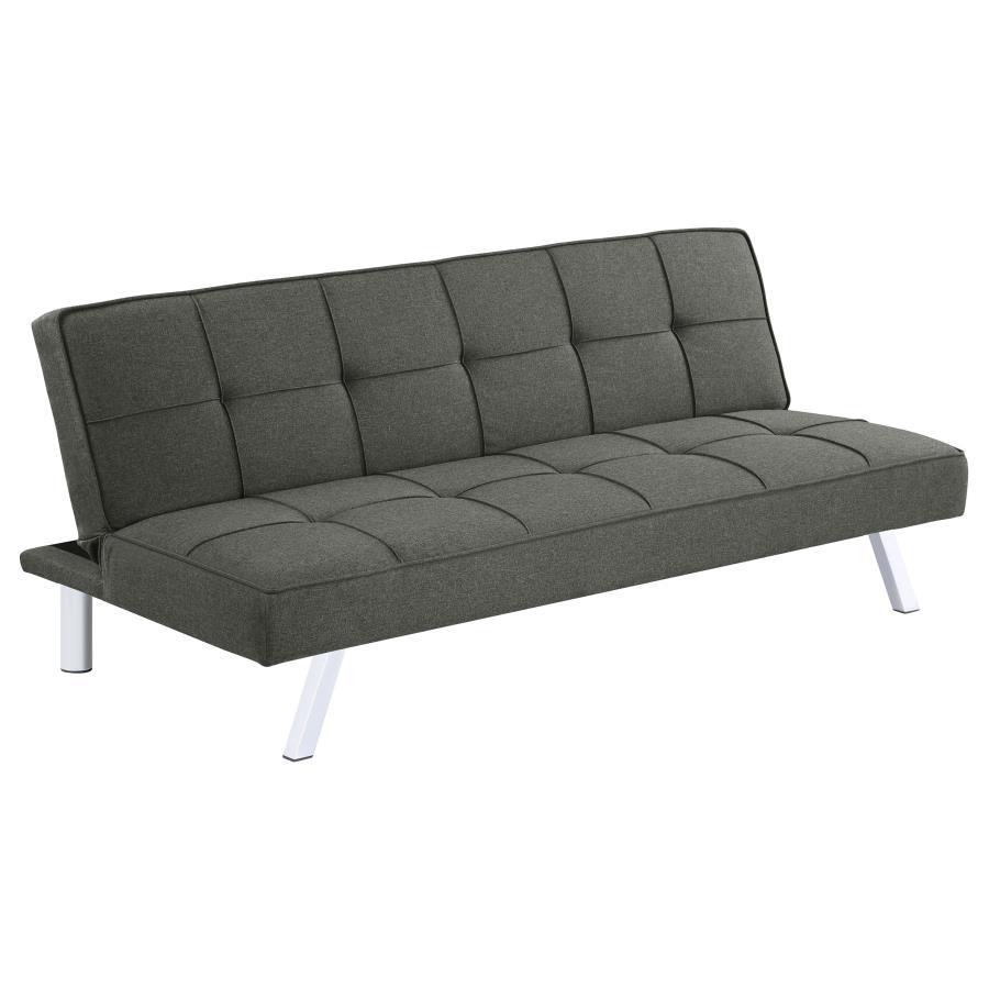 Coaster Fine Furniture Joel - Upholstered Tufted Convertible Sofa Bed | Meri Furniture