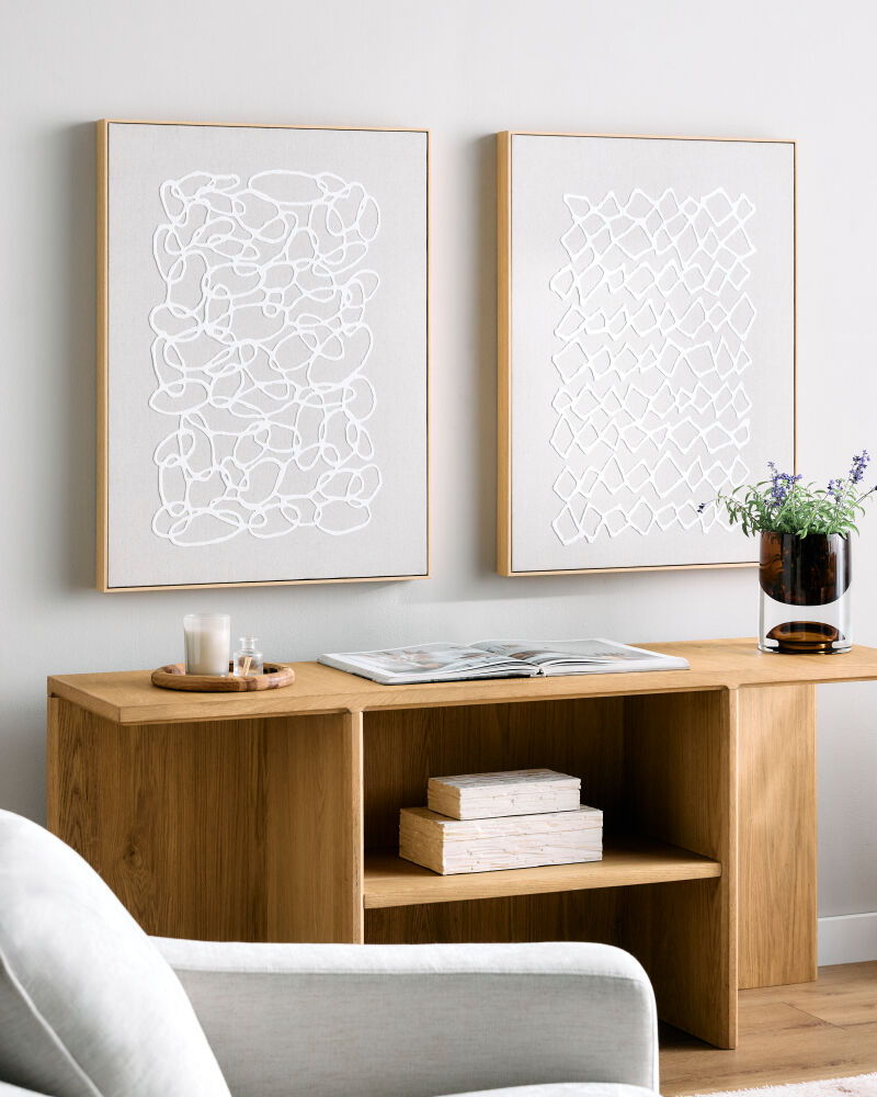 Lines Framed Art (Set of 2)