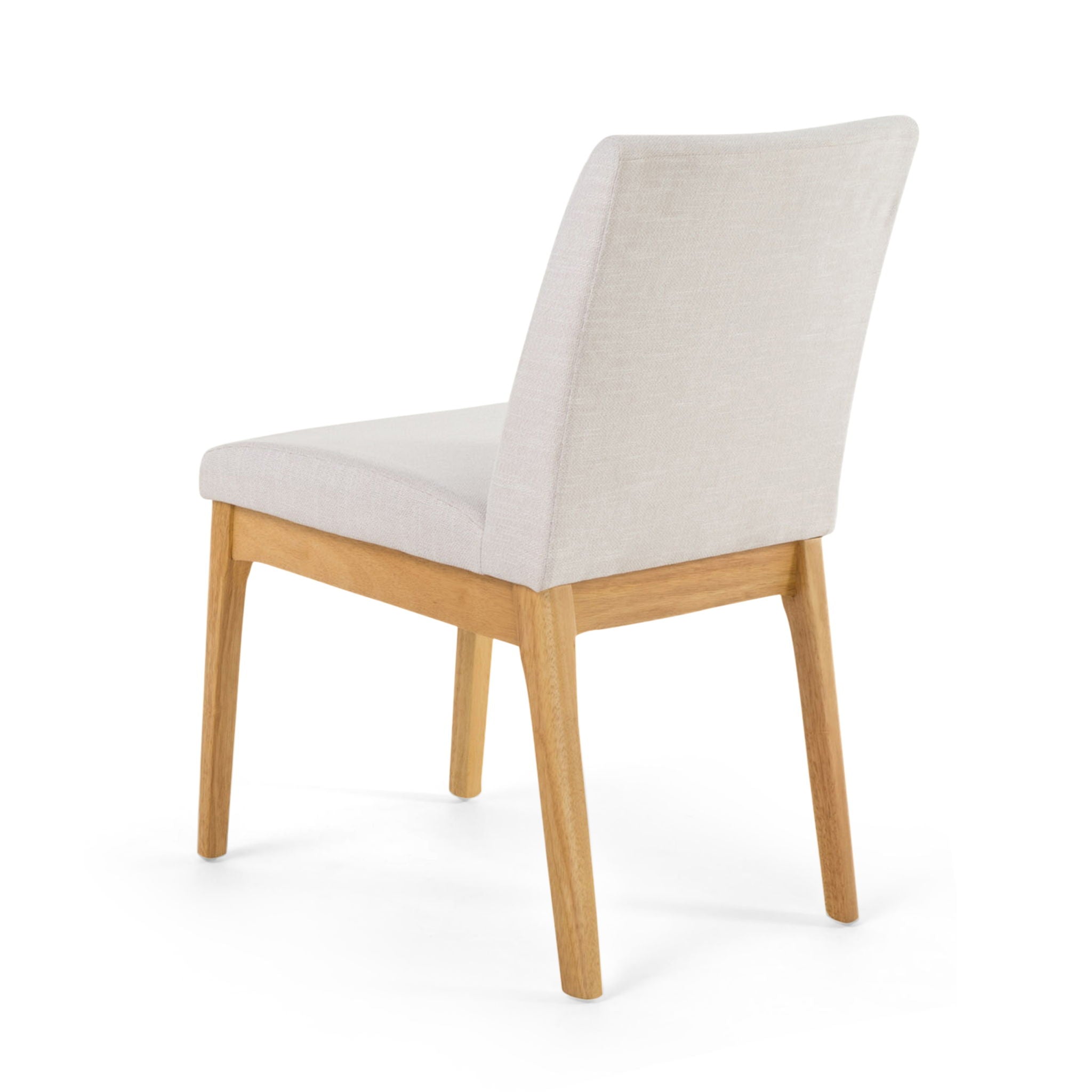 Contemporary Dining Chair SetWith Upholstered Fabric