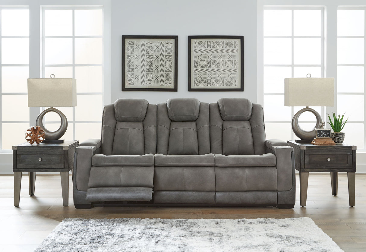 Signature Design by Ashley® Next-Gen Durapella - Power Reclining Sofa | Meri Furniture