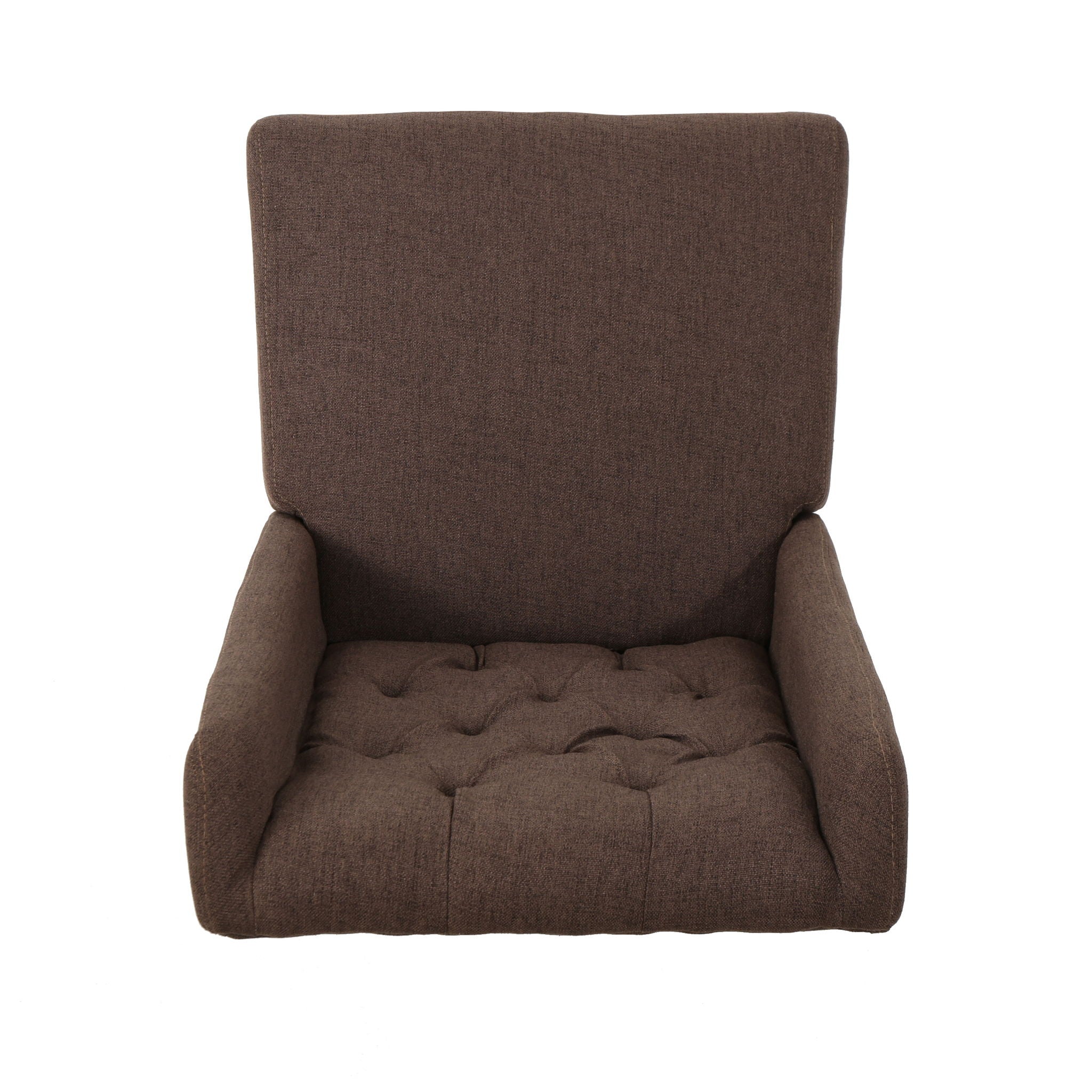 Sophisticated Tufted Dining Chair With High Back Design