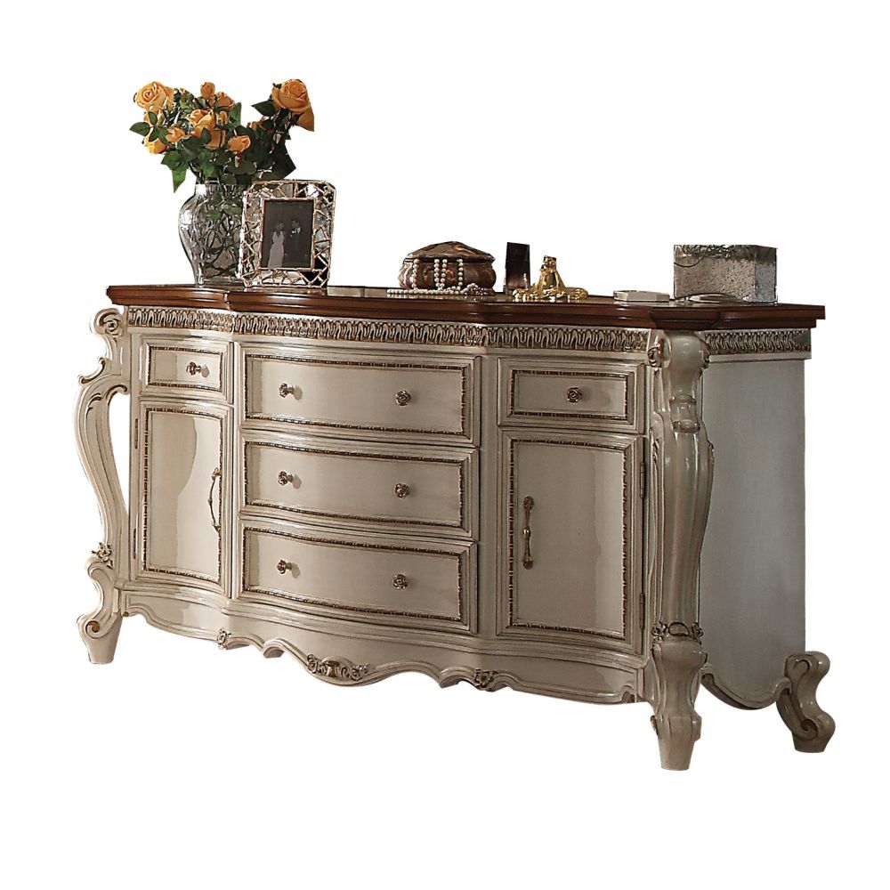 ACME 5 Drw & 2 Doors • Drawer: GLIDE Side Metal (3 Ball Bearing, Full Ext.). | Meri Furniture