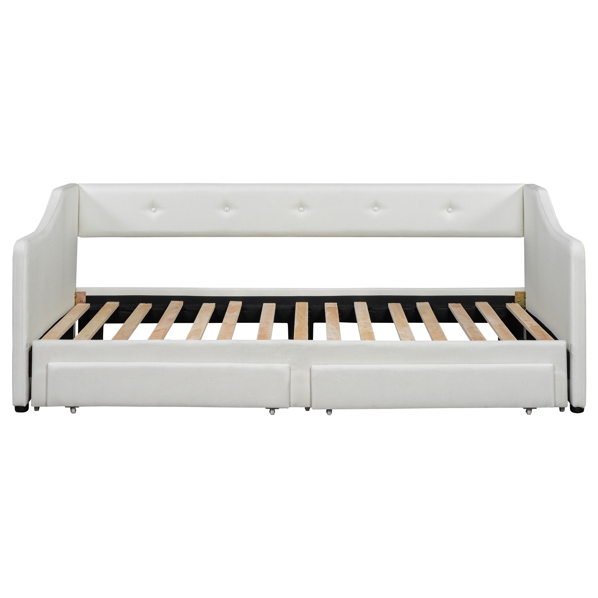 Upholstered Daybed With 2 Drawers