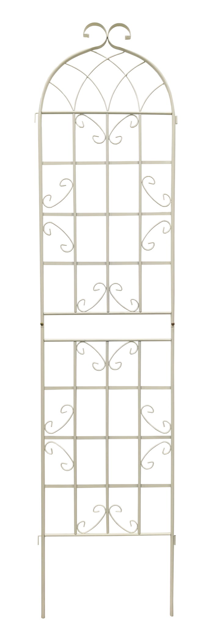 Metal Garden Rustproof Trellis For Climbing Plants Outdoor Flower Support