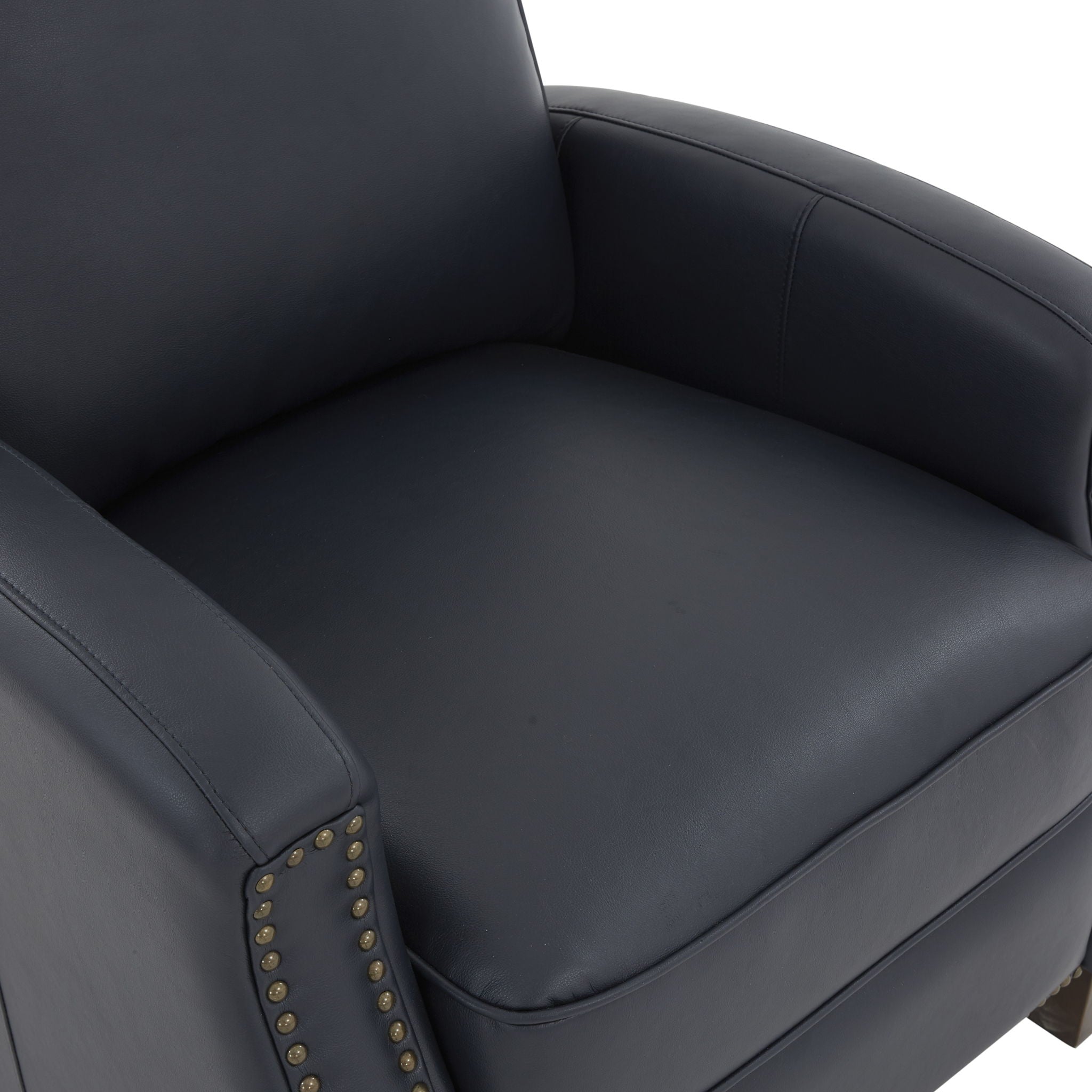 Jack - Push Back Recliner With Track Arms And Nailhead Accents