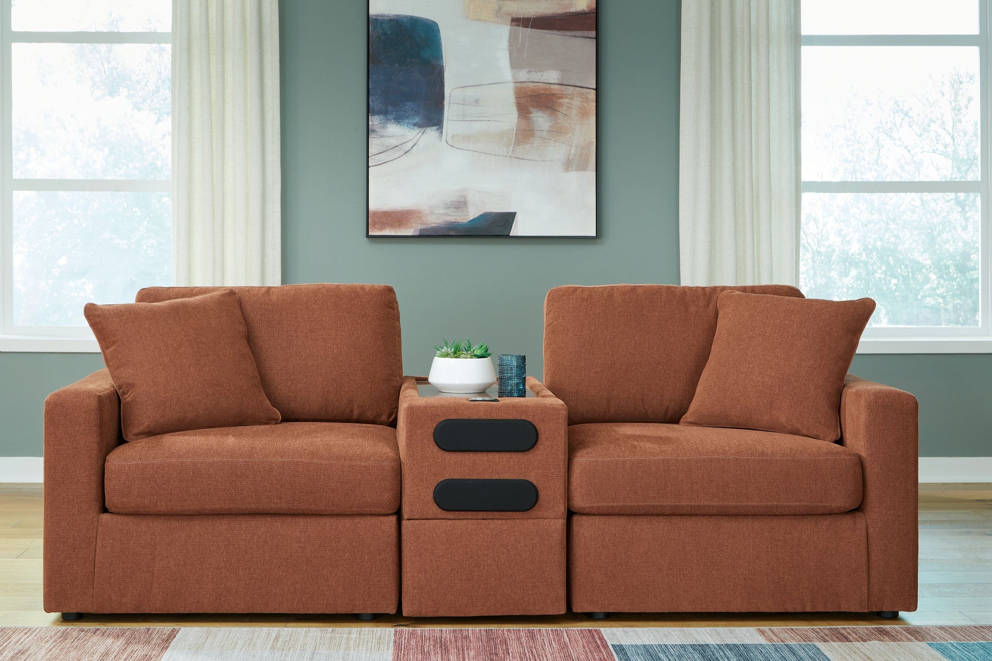 Signature Design by Ashley® Modmax - Spice - Sectional | Meri Furniture