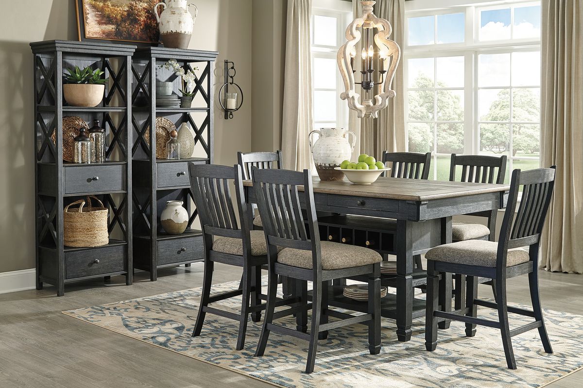 Signature Design by Ashley® Tyler Creek - Counter Height Table Set | Meri Furniture