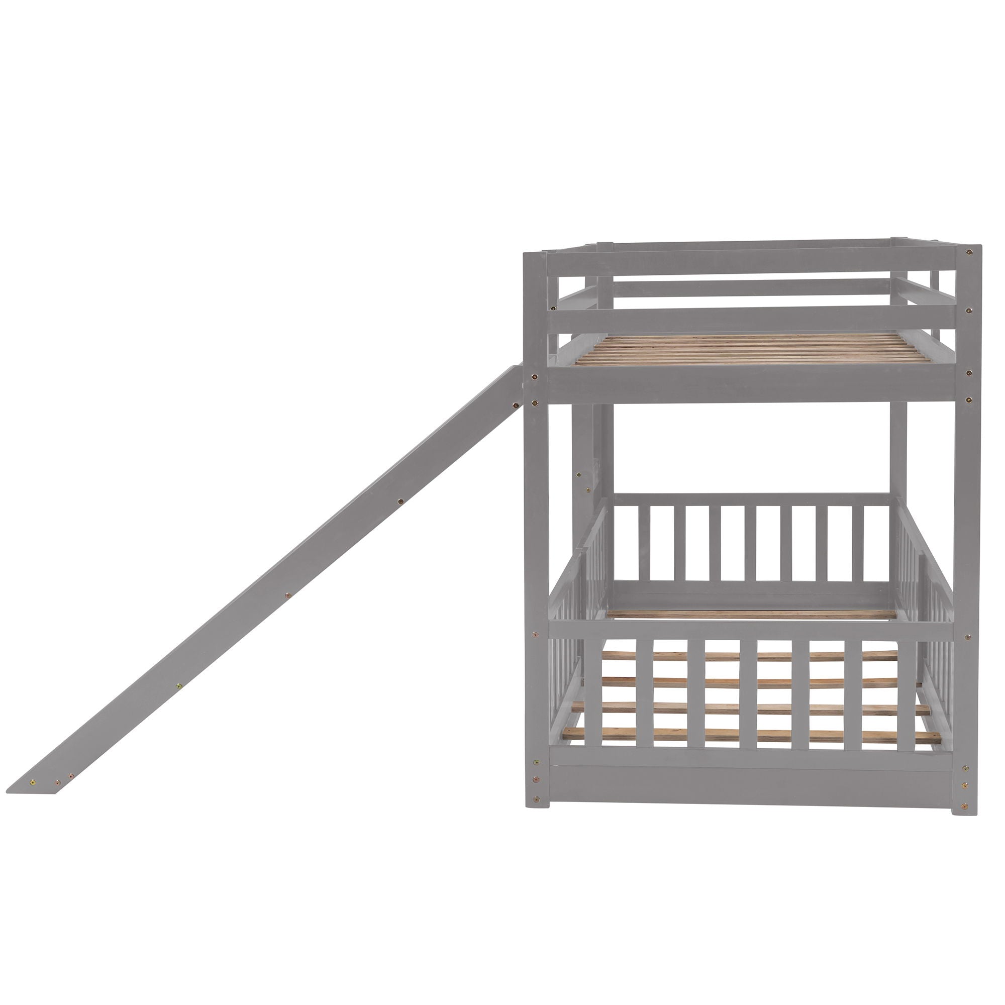 Functional Bunk Bed & Convertible Ladder And Slide