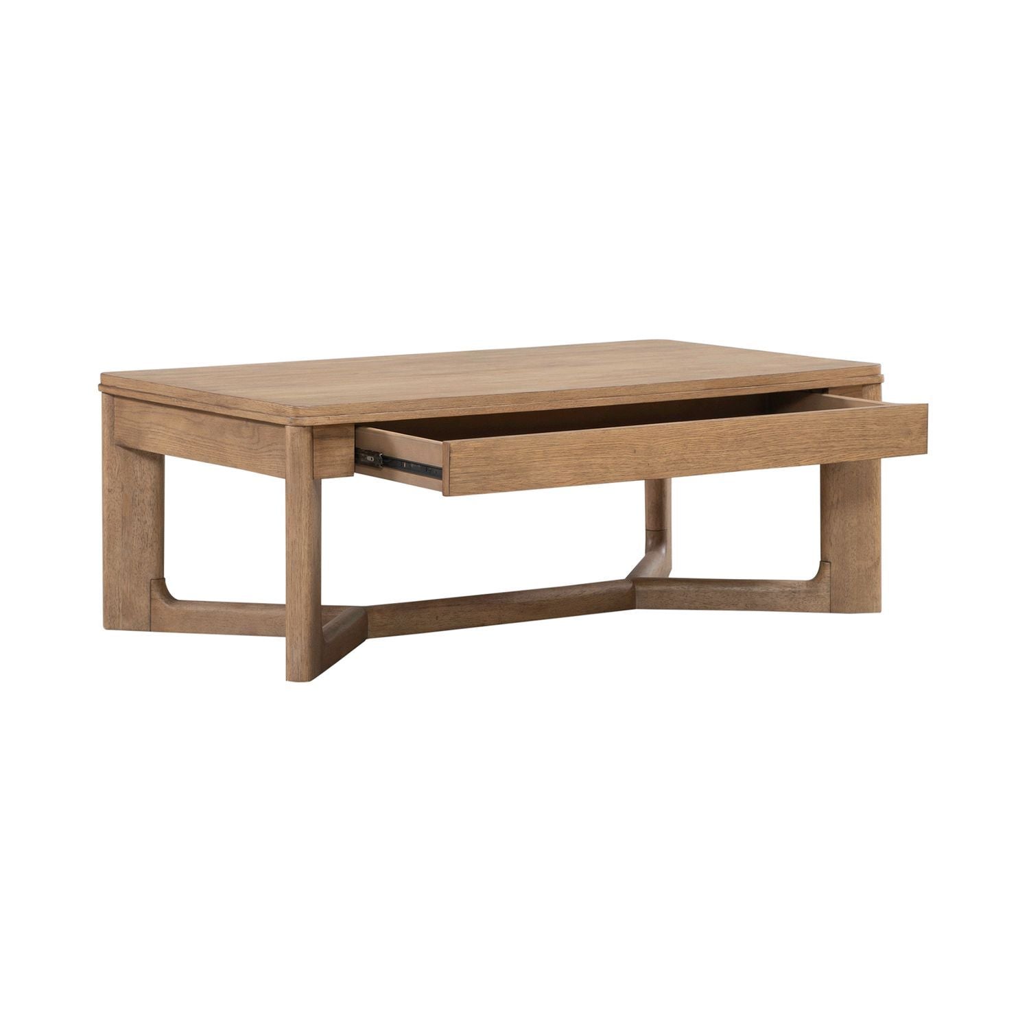 Ballentine - Rectangular Cocktail Table - Brown