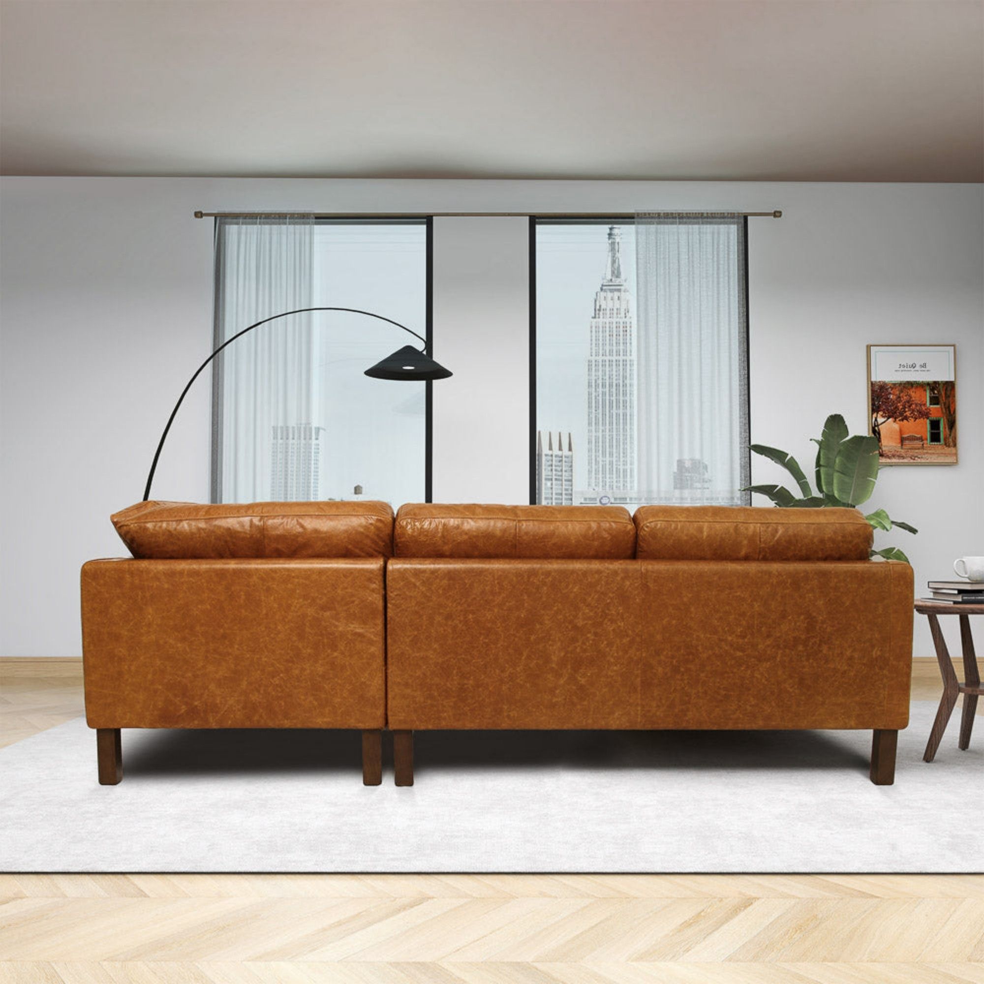 Juno - Waxy Sectional Sofa