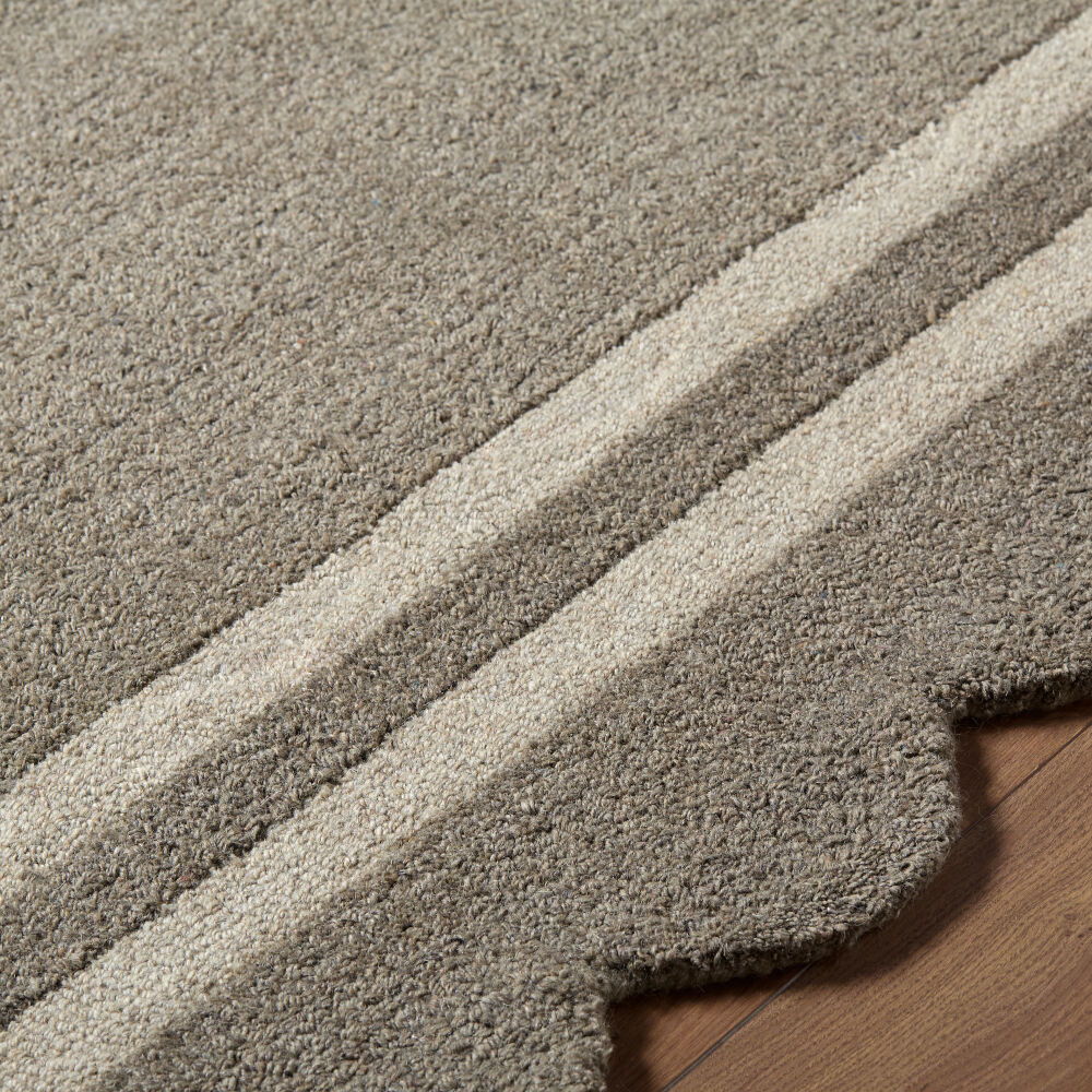 Scalloped Handmade Rug
