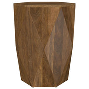 Zalika - Hexagonal Solid Mango Wood Table