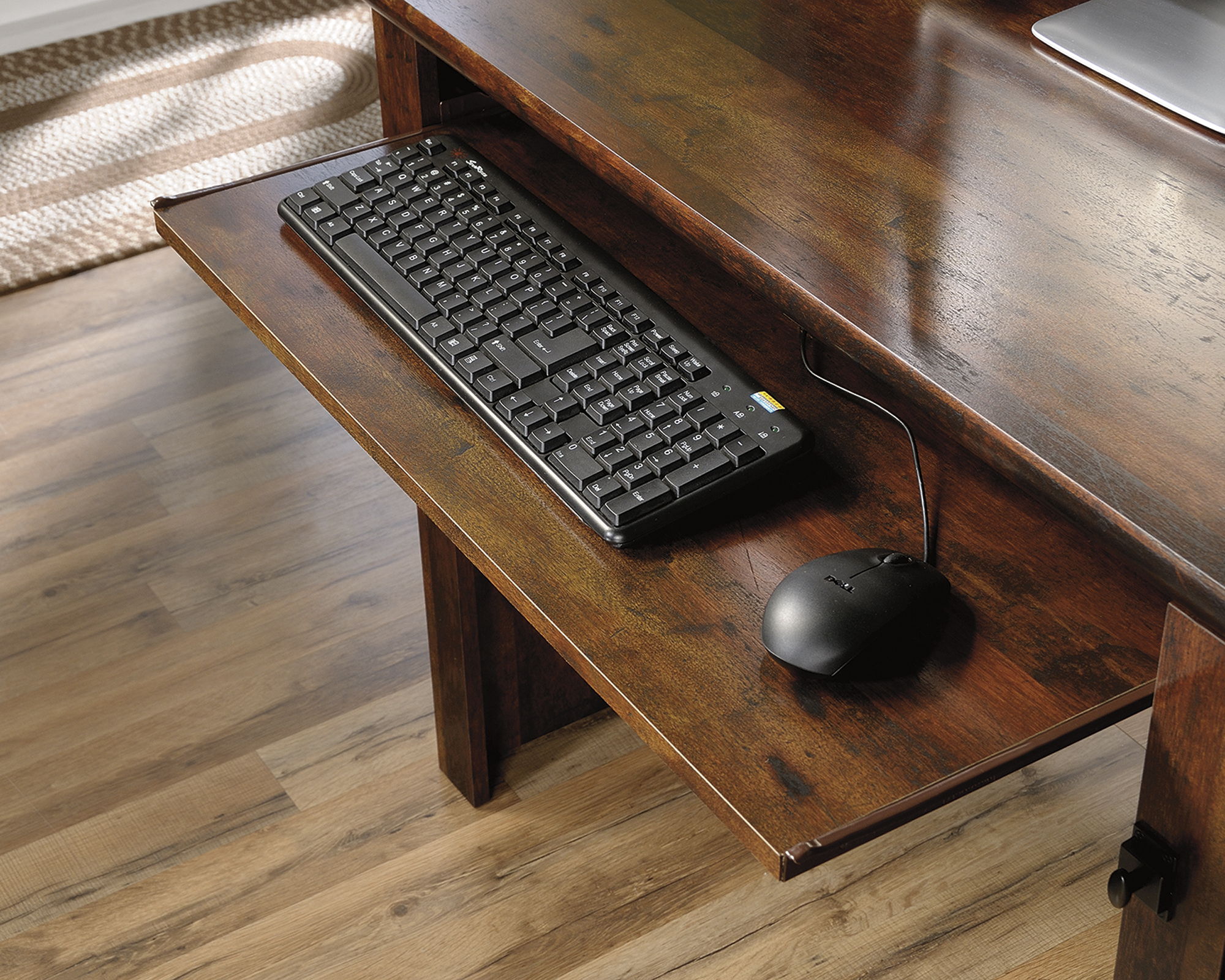 Computer Desk With Hutch Curado Cherry