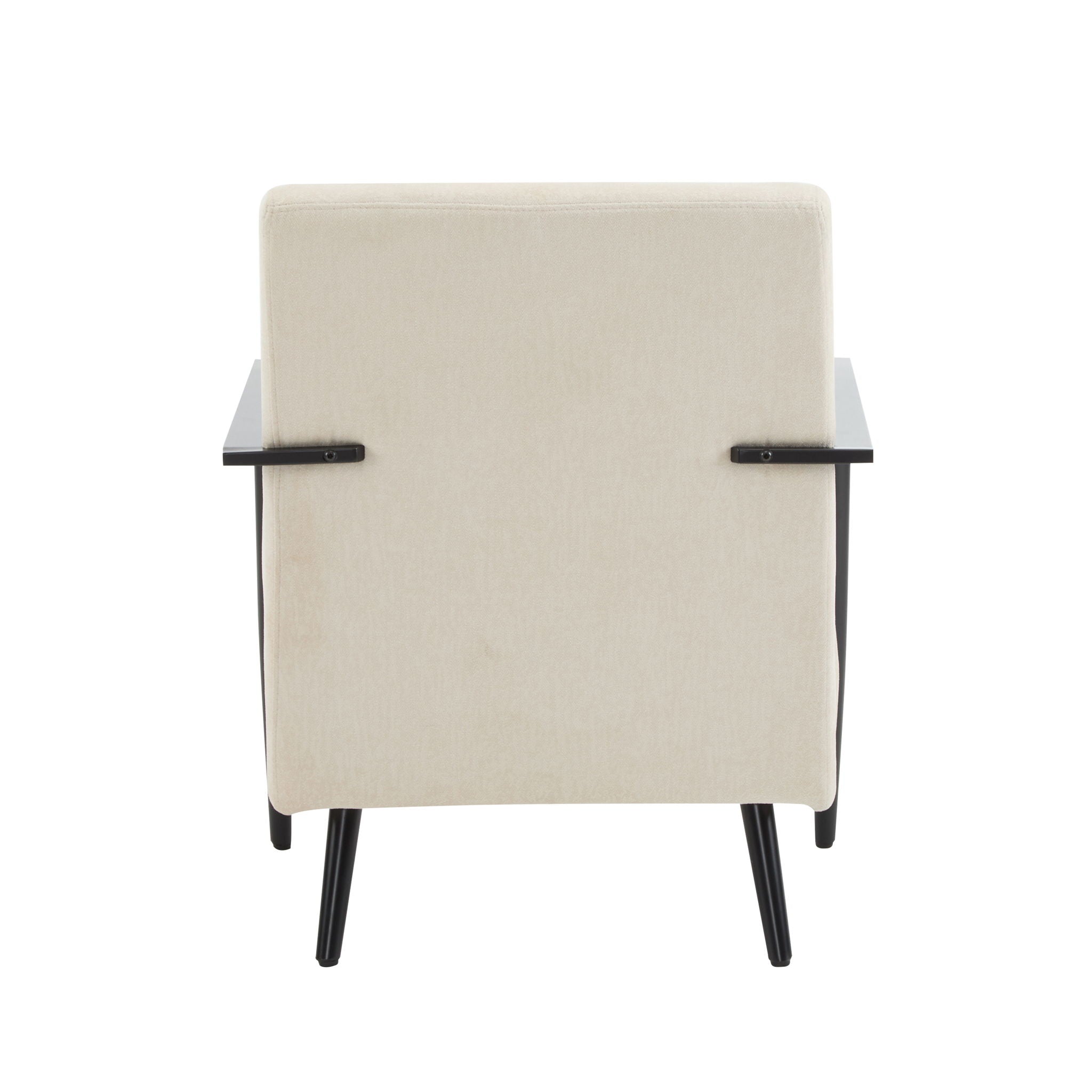 Modern Lounge Chair With Polyester Upholstery