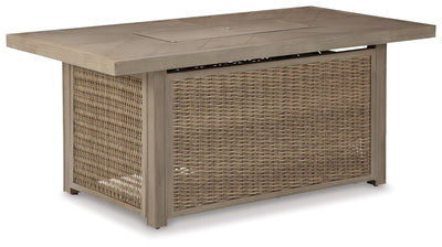 Beachcroft - Rectangular Fire Pit Table