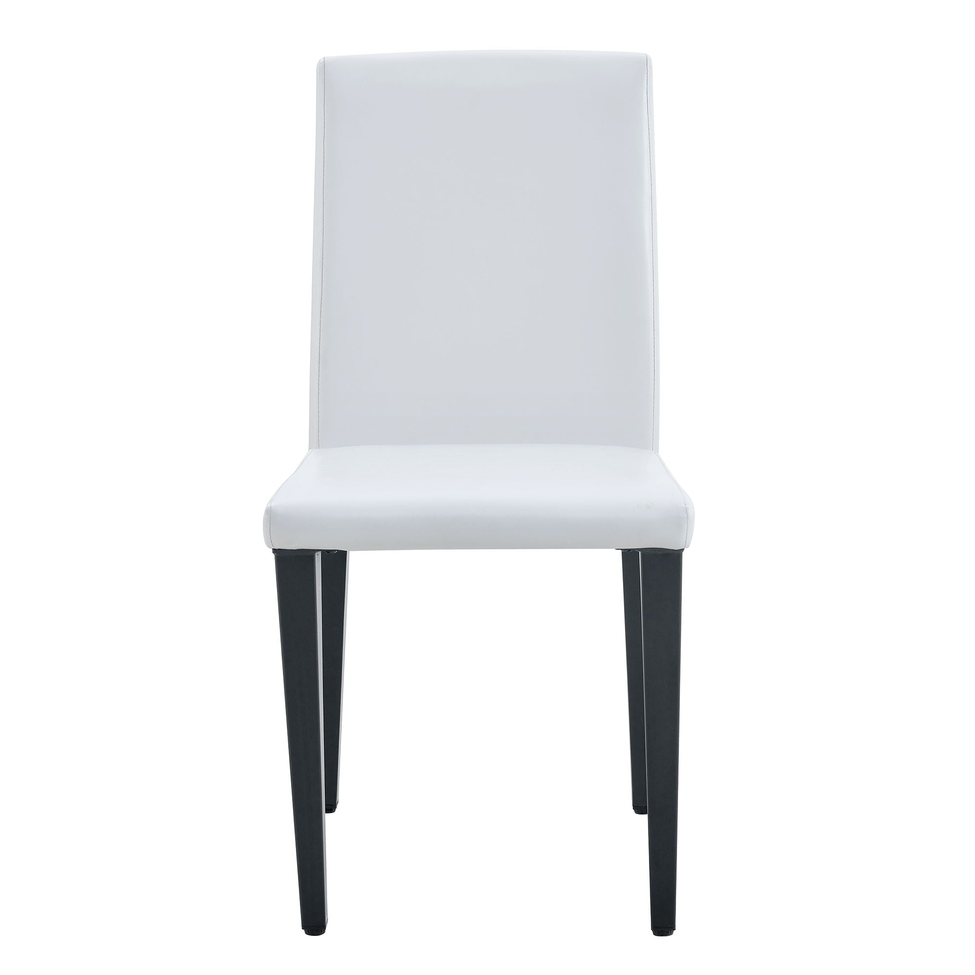 Versatile Dining Chairs With Comfortable Design And Metal Legs
