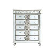 ACME Varian - Chest - Mirrored | Meri Furniture
