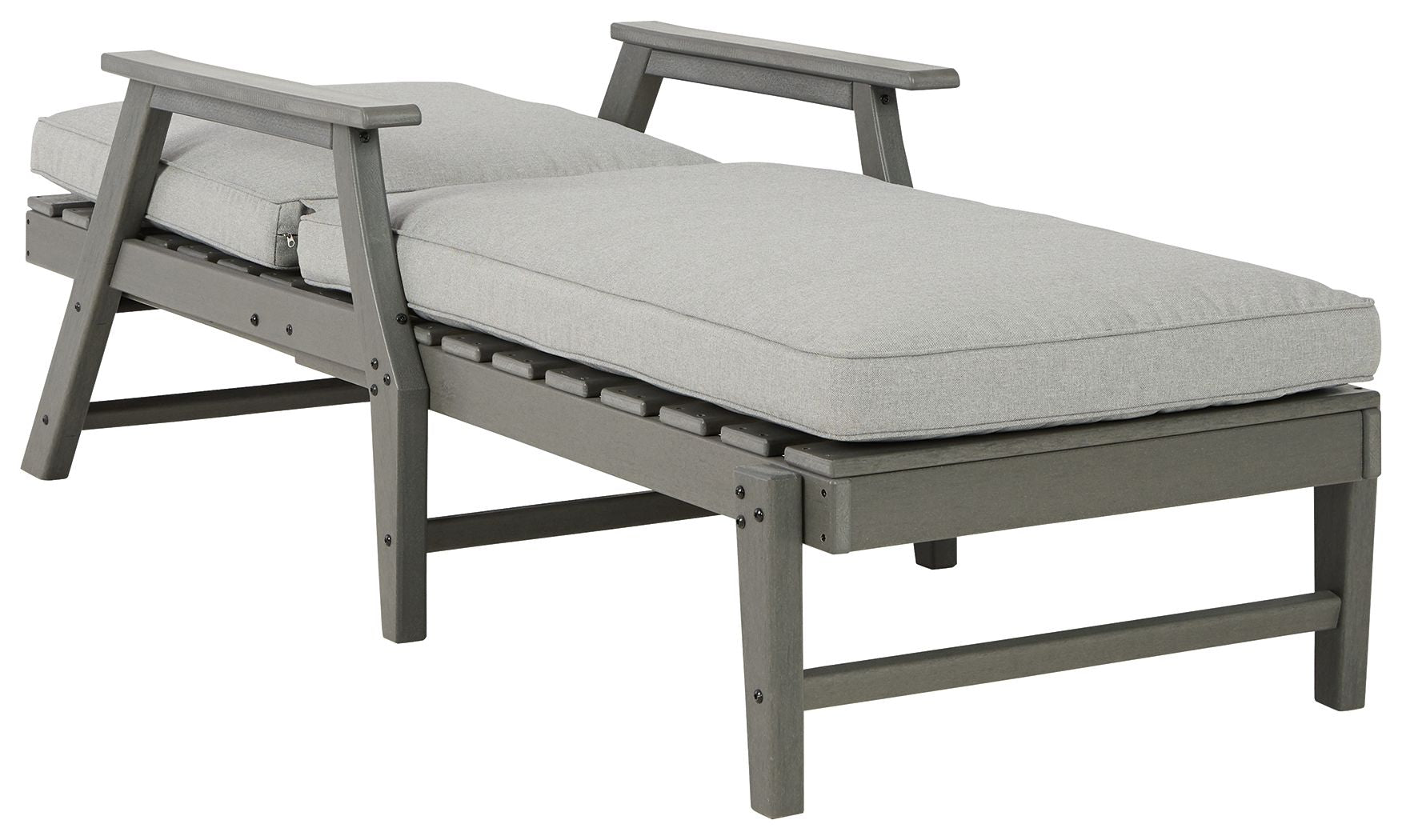 Signature Design by Ashley® Visola - Gray - Chaise Lounge With Cushion | Meri Furniture