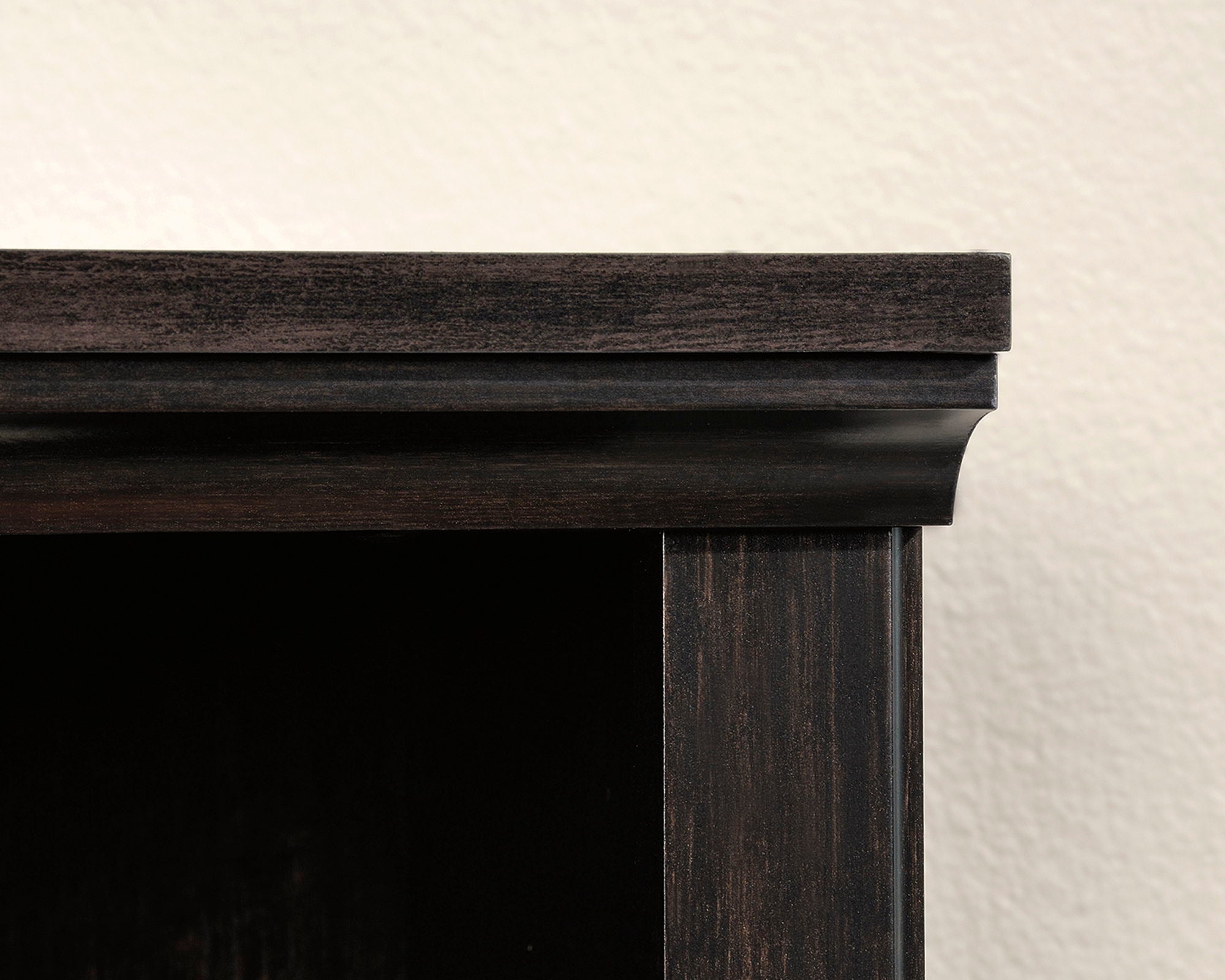 3-Shelf Bookcase Estate Black
