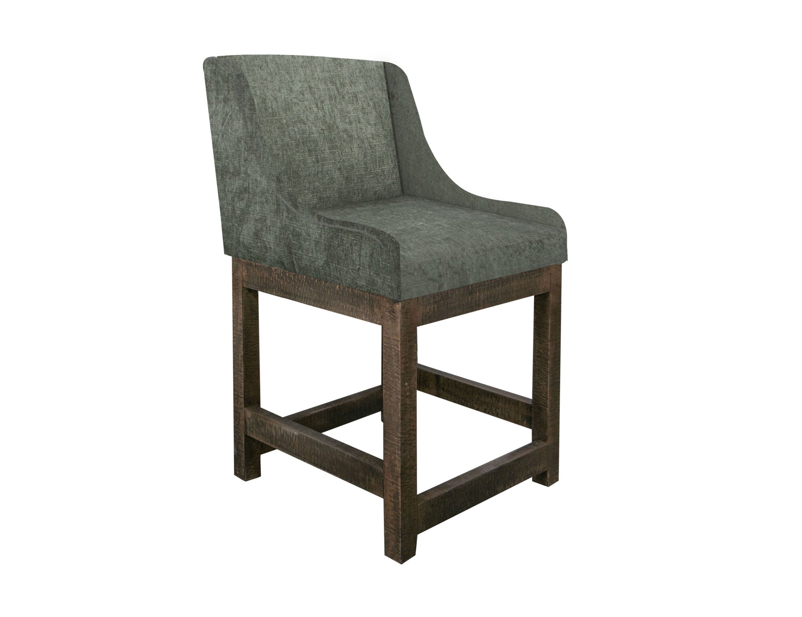 International Furniture Direct Gray - Metal Bar Stool | Meri Furniture