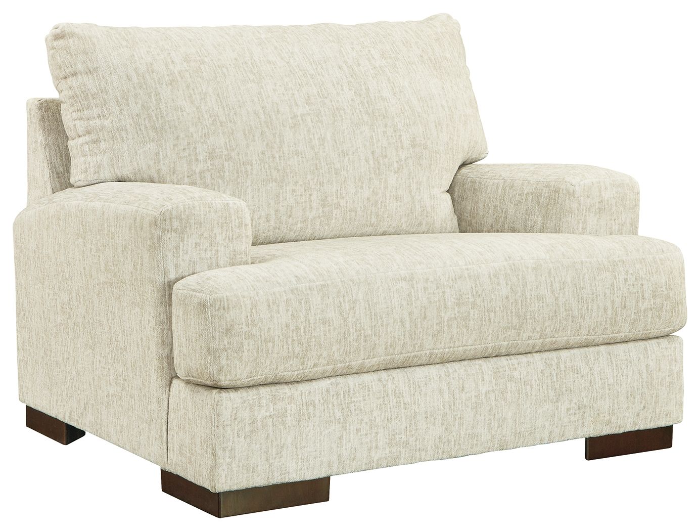 Signature Design by Ashley® Caretti - Parchment - Chair And A Half | Meri Furniture