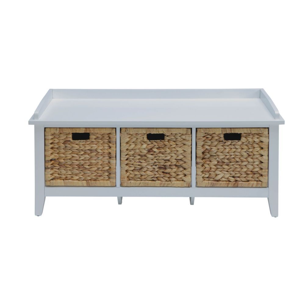 ACME Flavius - Bench w/Storage | Meri Furniture