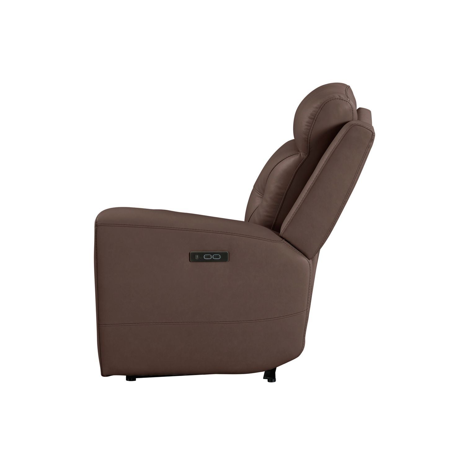 Beckham - R Arm Recliner P2 & ZG - Brown