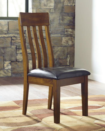 Signature Design by Ashley® Ralene - Medium Brown - Dining Uph Side Chair (Set of 2) | Meri Furniture