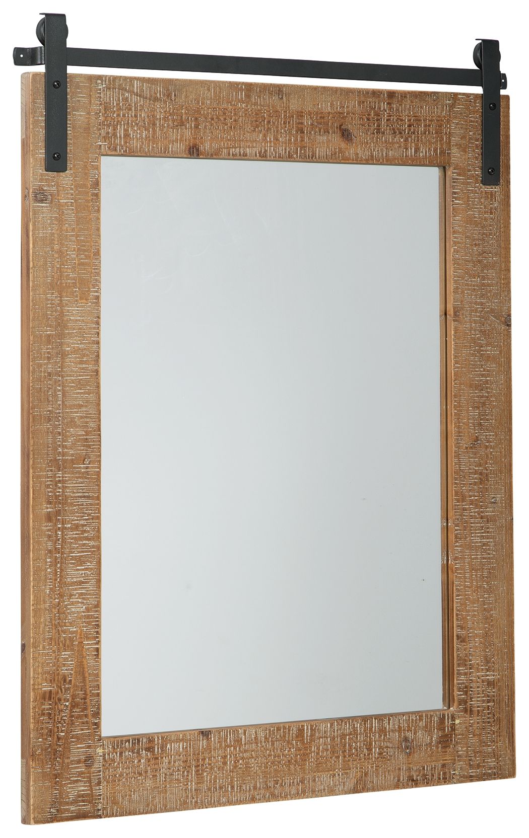 Ashley Furniture Lanie - Antique Brown - Accent Mirror | Meri Furniture