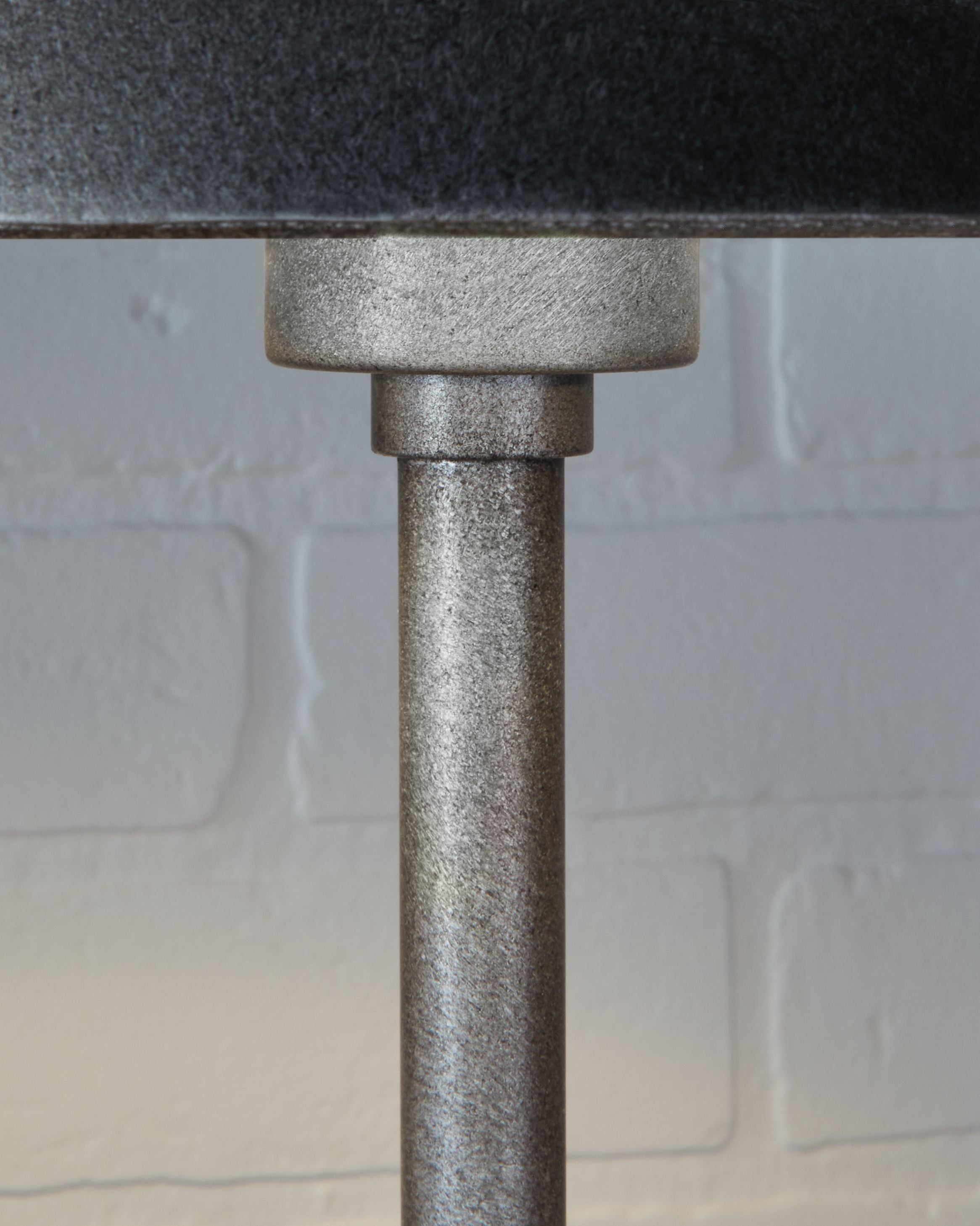 Ashley Furniture Belldunn - Antique Pewter Finish - Metal Table Lamp | Meri Furniture