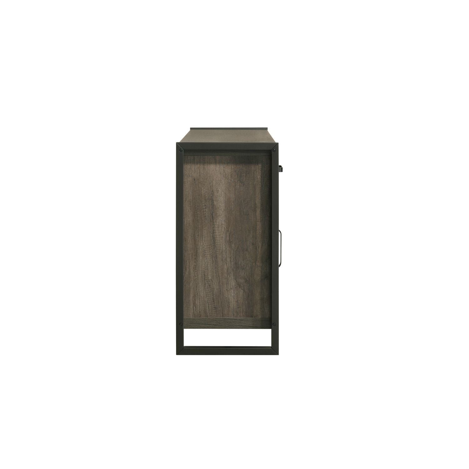 Fireplace TV Consoles - 686 78" Console With Fire FTS - Brown