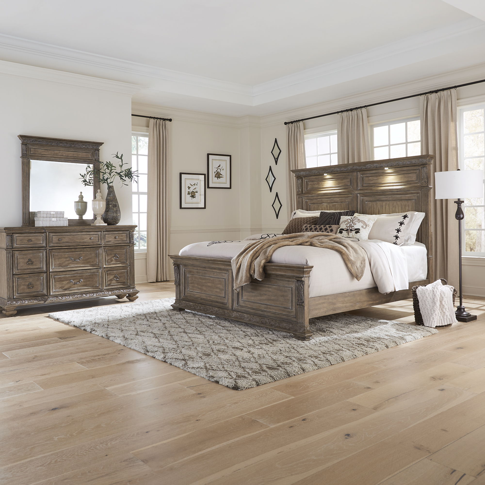 Liberty Furniture Carlisle Court - Panel Bedroom Set | Meri Furniture
