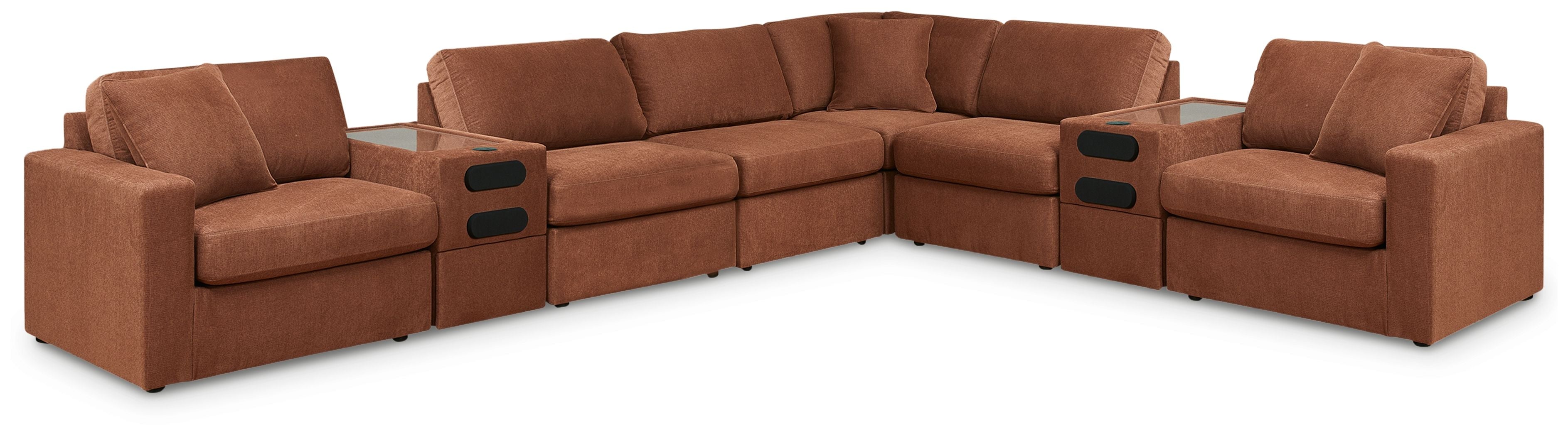 Signature Design by Ashley® Modmax - Spice - Sectional | Meri Furniture
