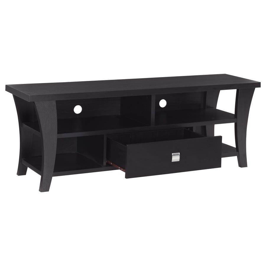 Coaster Fine Furniture Anita - 1-Drawer Engineered Wood TV Stand - Cappuccino | Meri Furniture