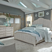 Liberty Furniture Farmhouse Reimagined - Panel Bed, Dresser & Mirror | Meri Furniture