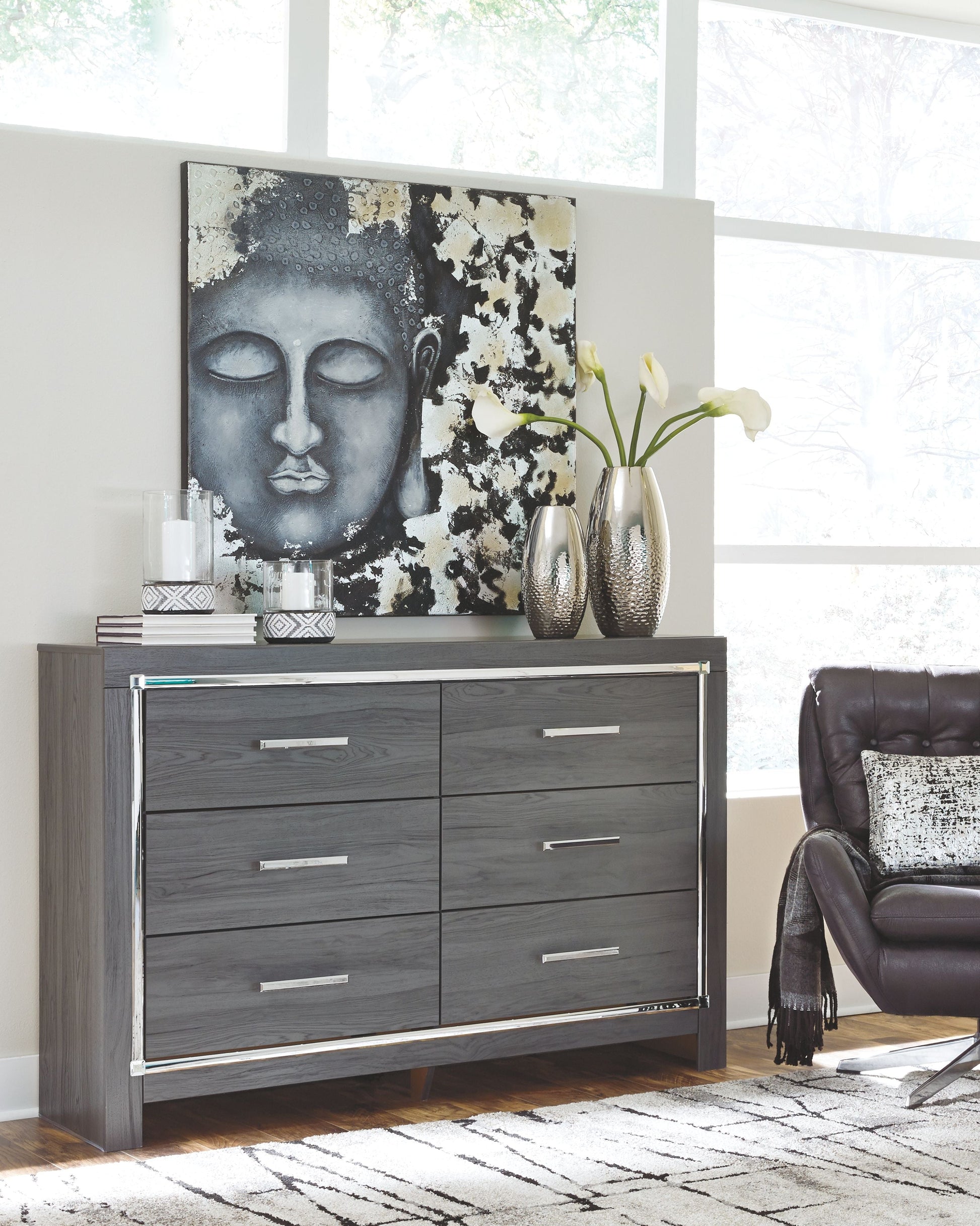Ashley Furniture Lodanna - Dresser, Mirror | Meri Furniture