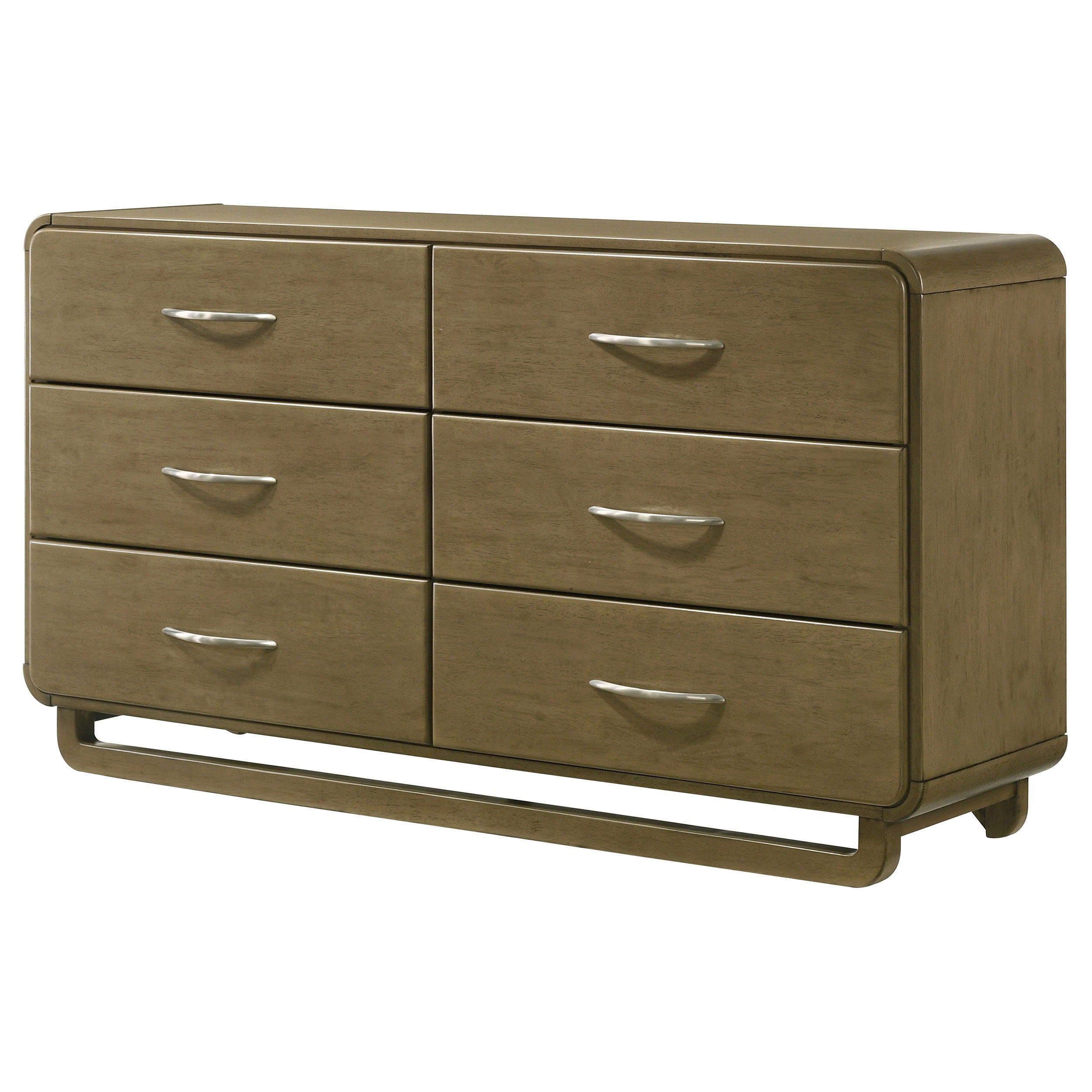 Coaster Fine Furniture Amsbury - 6-Drawer Dresser Cabinet - Nutmeg | Meri Furniture
