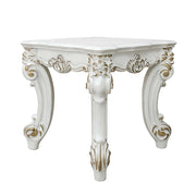 ACME Vendom II - End Table - Antique Pearl Finish | Meri Furniture